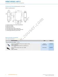 WTB27-3P2421 Datasheet Page 6