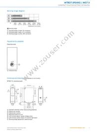 WTB27-3P2441 Datasheet Page 5