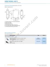 WTB27-3P2461 Datasheet Page 6