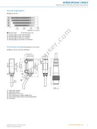 WTB2S-2P1330 Datasheet Page 5