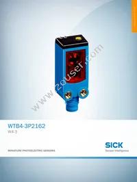 WTB4-3P2162 Datasheet Cover