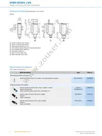 WTB9-3P2461 Datasheet Page 6