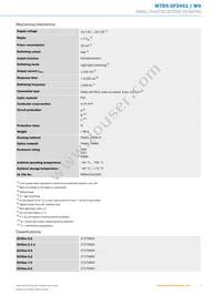 WTB9-3P3461 Datasheet Page 3