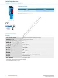 WTB9L-3P2461 Datasheet Page 2