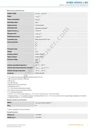 WTB9L-3P2461 Datasheet Page 3