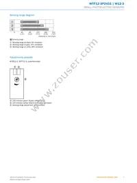 WTF12-3P2431 Datasheet Page 5