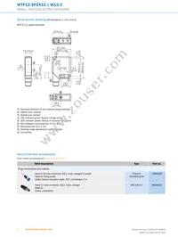 WTF12-3P2431 Datasheet Page 6