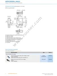 WTF12-3P2441 Datasheet Page 6