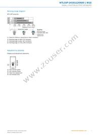 WTL16P-1H161120A00 Datasheet Page 7