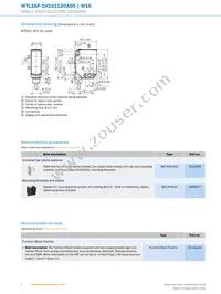 WTL16P-1H161120A00 Datasheet Page 8