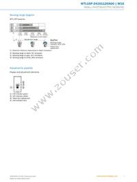 WTL16P-24161120A00 Datasheet Page 7