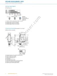 WTL16P-2416112BA00 Datasheet Page 6