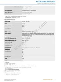 WTL16P-34161120A00 Datasheet Page 3