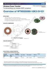 WTM505090-10K2-5V-G1 Datasheet Page 2