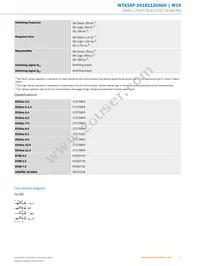 WTS16P-34161120A00 Datasheet Page 5