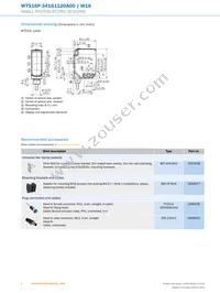 WTS16P-34161120A00 Datasheet Page 8