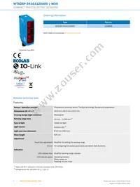 WTS26P-34161120A00 Datasheet Page 2