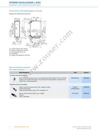 WTS26P-34161120A00 Datasheet Page 8