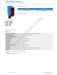 WTT12L-B2561 Datasheet Page 2