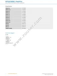 WTT12L-B2562 Datasheet Page 4
