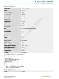 WTT12LC-B2563 Datasheet Page 3