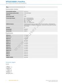 WTT12LC-B2563 Datasheet Page 4