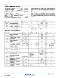 X1228V14Z-4.5A Datasheet Page 4