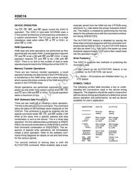 X20C16SI-35 Datasheet Page 3