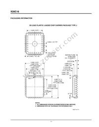 X20C16SI-35 Datasheet Page 17