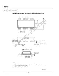 X20C16SI-35 Datasheet Page 18