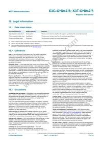 X3G-OH047 Datasheet Page 17