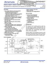 X40415V8I-CT1 Datasheet Cover