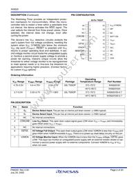 X45620V20I-2.7 Datasheet Page 2