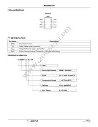 X60008EIS8-50T1 Datasheet Page 2