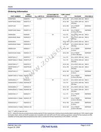 X9250TS24IZ-2.7T2 Datasheet Page 2