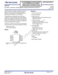 X93154UU8IZ-3 Datasheet Cover