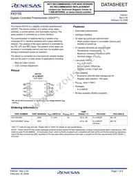 X93155UM8IZ Datasheet Cover