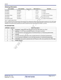 X9318WS8T1 Datasheet Page 2