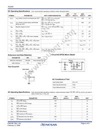 X93254UV14I-3 Datasheet Page 4