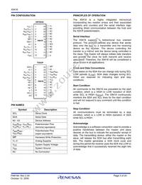 X9418WV24ZT1 Datasheet Page 3