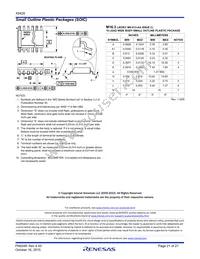 X9429YV14ZT1 Datasheet Page 21