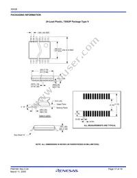 X9438WV24I Datasheet Page 17