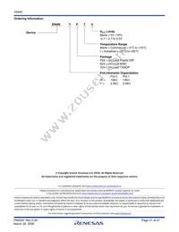 X9440WV24I-2.7 Datasheet Page 21