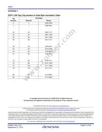 X9521V20I-A Datasheet Page 21