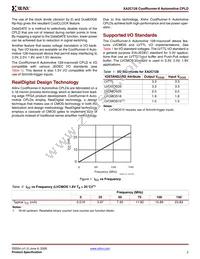 XA2C128-8CPG132Q Datasheet Page 2