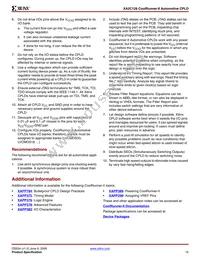 XA2C128-8CPG132Q Datasheet Page 15