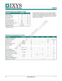 XAA170PTR Datasheet Page 2