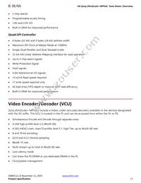 XAZU3EG-1SFVC784Q Datasheet Page 17