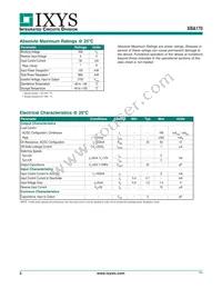 XBA170PTR Datasheet Page 2