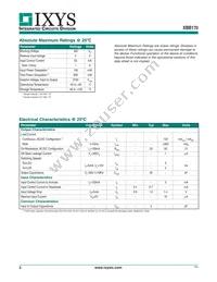 XBB170S Datasheet Page 2